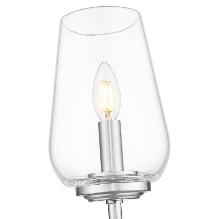 Z-Lite - 2012-1S-BN - One Light Wall Sconce - Dominique - Brushed Nickel