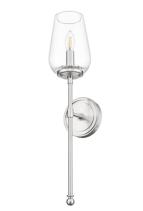 Z-Lite - 2012-1S-BN - One Light Wall Sconce - Dominique - Brushed Nickel