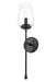 Z-Lite - 2012-1S-MB - One Light Wall Sconce - Dominique - Matte Black