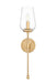 Z-Lite - 2012-1S-MGLD - One Light Wall Sconce - Dominique - Modern Gold