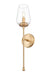 Z-Lite - 2012-1S-MGLD - One Light Wall Sconce - Dominique - Modern Gold