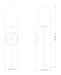 Z-Lite - 2012-1S-MGLD - One Light Wall Sconce - Dominique - Modern Gold
