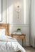 Z-Lite - 2012-1S-PN - One Light Wall Sconce - Dominique - Polished Nickel