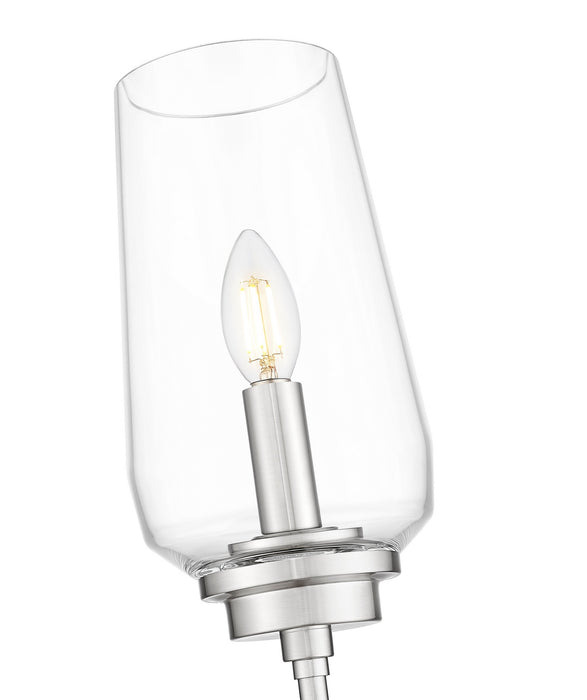 Z-Lite - 2013-1S-BN - One Light Wall Sconce - Clara - Brushed Nickel