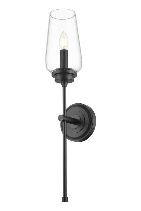 Z-Lite - 2013-1S-MB - One Light Wall Sconce - Clara - Matte Black
