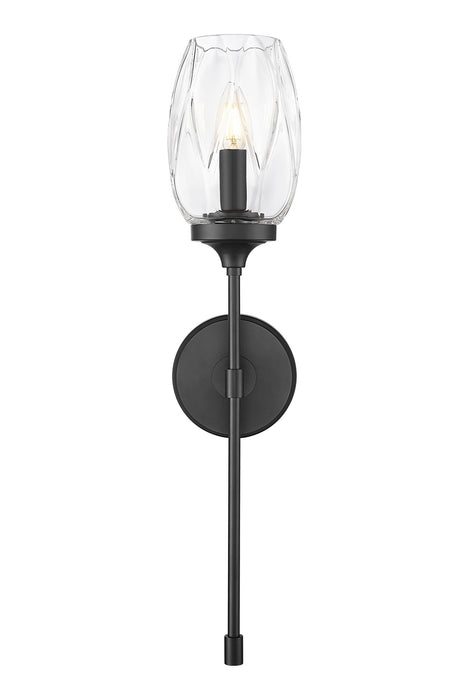 Z-Lite - 2014-1S-MB - One Light Wall Sconce - Cassian - Matte Black