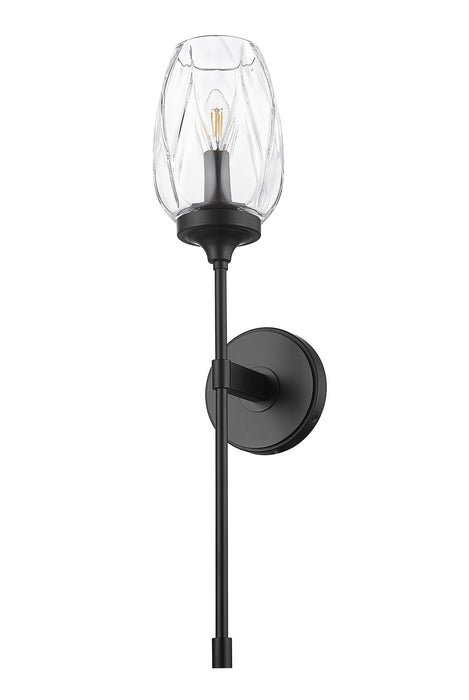 Z-Lite - 2014-1S-MB - One Light Wall Sconce - Cassian - Matte Black