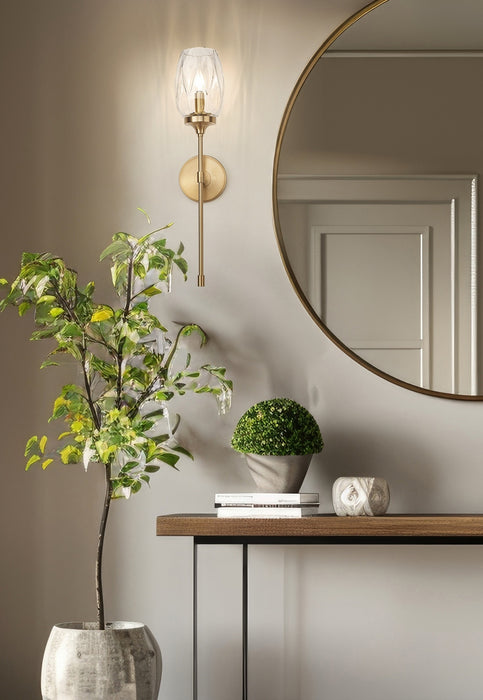 Z-Lite - 2014-1S-MGLD - One Light Wall Sconce - Cassian - Modern Gold