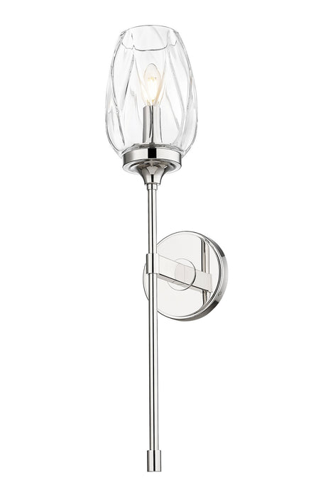 Z-Lite - 2014-1S-PN - One Light Wall Sconce - Cassian - Polished Nickel
