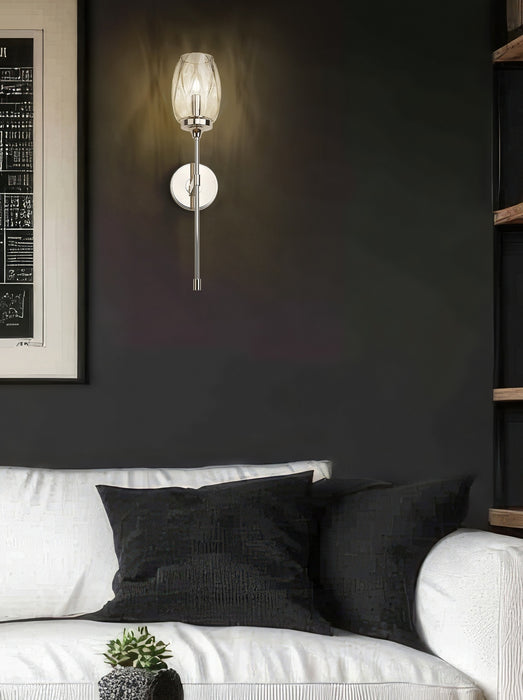 Z-Lite - 2014-1S-PN - One Light Wall Sconce - Cassian - Polished Nickel