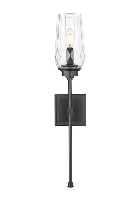 Z-Lite - 2015-1S-MB - One Light Wall Sconce - Cosmo - Matte Black