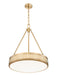 Z-Lite - 3046P22-MGLD-LED - LED Pendant - Quinn - Modern Gold