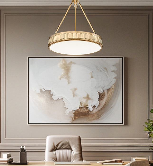 Z-Lite - 3046P22-MGLD-LED - LED Pendant - Quinn - Modern Gold