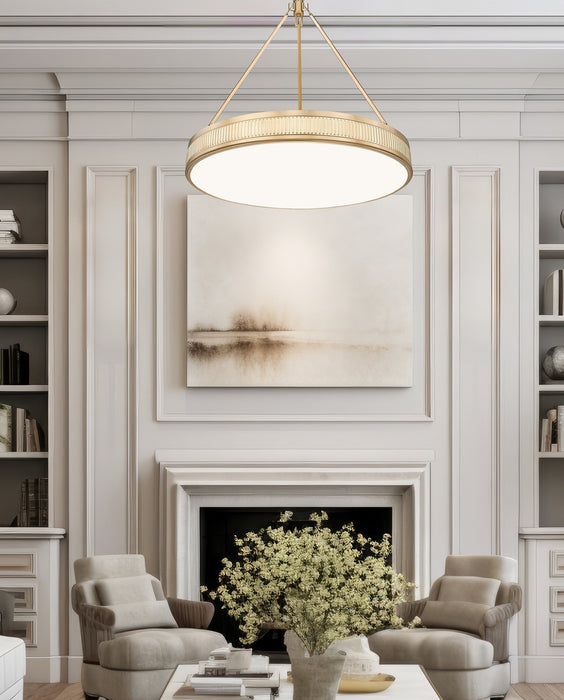 Z-Lite - 3046P32-MGLD-LED - LED Pendant - Quinn - Modern Gold