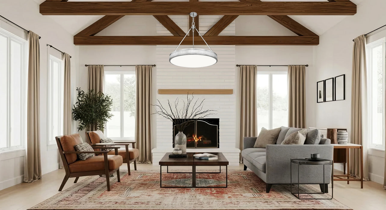 Z-Lite - 3046P32-SN-LED - LED Pendant - Quinn - Satin Nickel