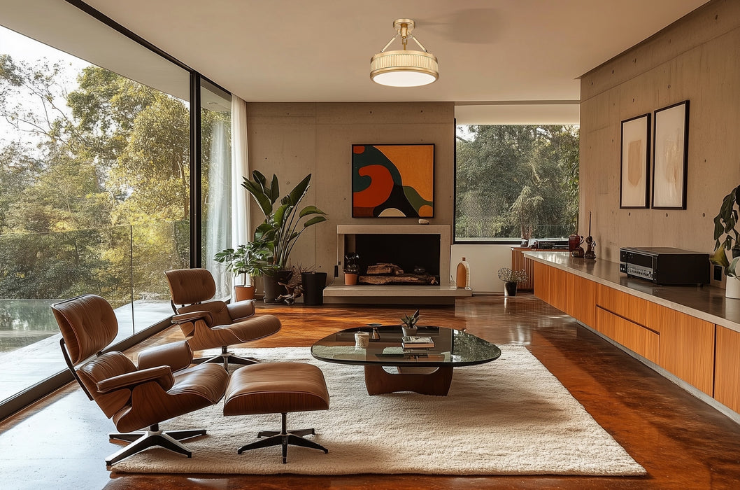 Z-Lite - 3046SF15-MGLD-LED - LED Semi Flush Mount - Quinn - Modern Gold