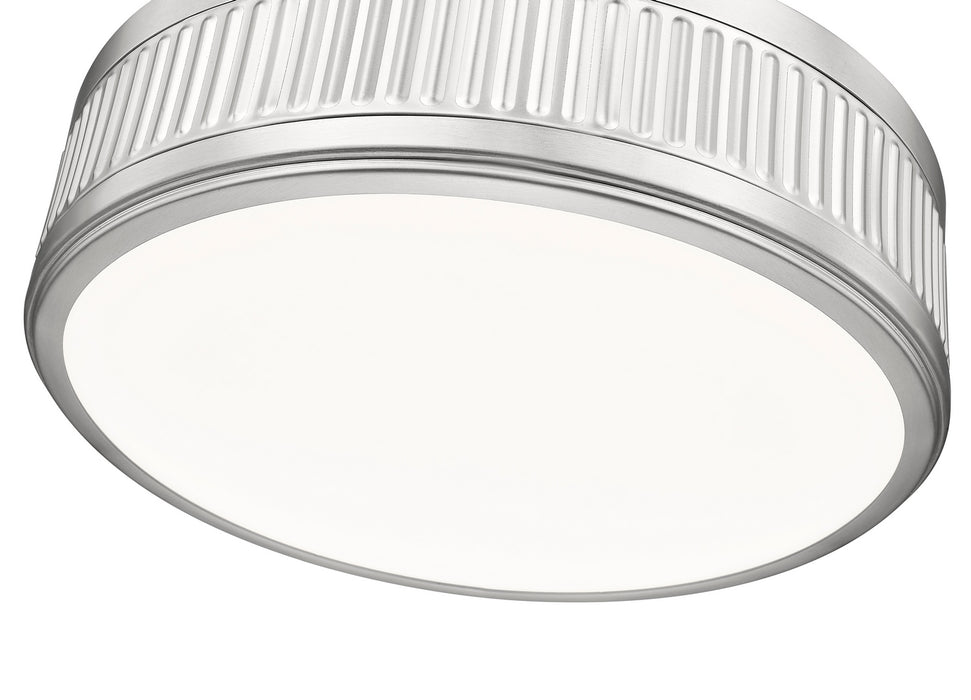 Z-Lite - 3046SF15-SN-LED - LED Semi Flush Mount - Quinn - Satin Nickel