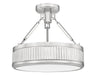 Z-Lite - 3046SF15-SN-LED - LED Semi Flush Mount - Quinn - Satin Nickel