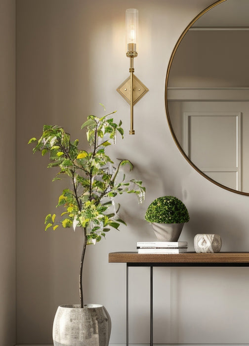 Z-Lite - 3047-1S-MGLD - One Light Wall Sconce - Esme - Modern Gold