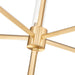 Z-Lite - 3047-5MGLD - Five Light Chandelier - Esme - Modern Gold