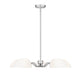 Z-Lite - 3048-5BN - Five Light Chandelier - Breton - Brushed Nickel