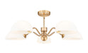 Z-Lite - 3048-5MGLD - Five Light Chandelier - Breton - Modern Gold