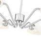 Z-Lite - 3048-6BN - Six Light Chandelier - Breton - Brushed Nickel
