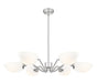 Z-Lite - 3048-6BN - Six Light Chandelier - Breton - Brushed Nickel