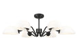 Z-Lite - 3048-6MB - Six Light Chandelier - Breton - Matte Black