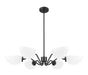 Z-Lite - 3048-6MB - Six Light Chandelier - Breton - Matte Black