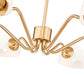 Z-Lite - 3048-6MGLD - Six Light Chandelier - Breton - Modern Gold