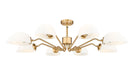 Z-Lite - 3048-8MGLD - Eight Light Chandelier - Breton - Modern Gold