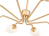 Z-Lite - 3048-8MGLD - Eight Light Chandelier - Breton - Modern Gold