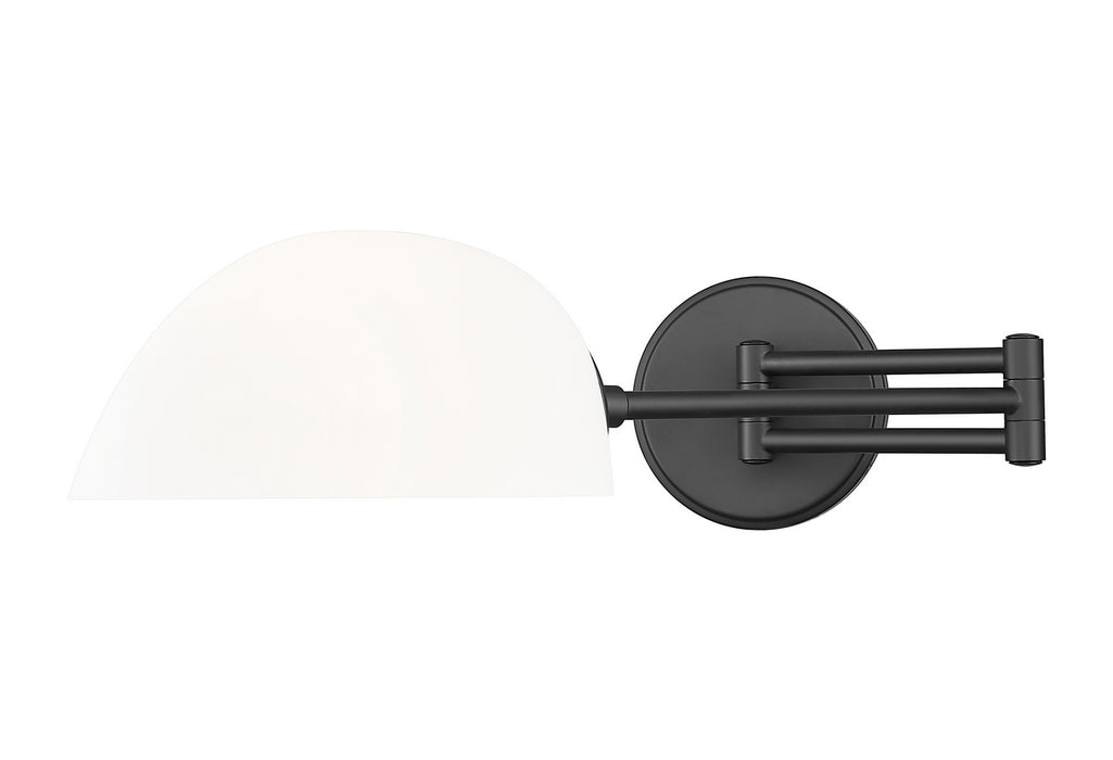 Z-Lite - 3048S-MB - One Light Wall Sconce - Breton - Matte Black