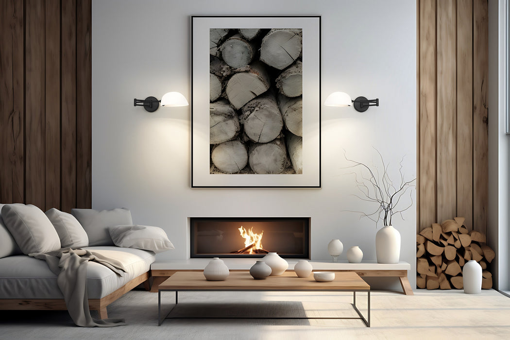 Z-Lite - 3048S-MB - One Light Wall Sconce - Breton - Matte Black