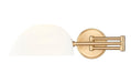 Z-Lite - 3048S-MGLD - One Light Wall Sconce - Breton - Modern Gold