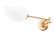 Z-Lite - 3048S-MGLD - One Light Wall Sconce - Breton - Modern Gold