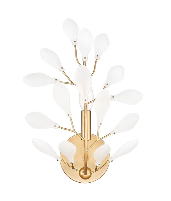 Z-Lite - 353-1S-MGLD - One Light Wall Sconce - Claudine - Modern Gold