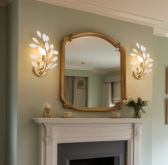 Z-Lite - 353-1S-MGLD - One Light Wall Sconce - Claudine - Modern Gold