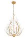 Z-Lite - 353-24MGLD - Five Light Chandelier - Claudine - Modern Gold