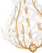 Z-Lite - 353-24MGLD - Five Light Chandelier - Claudine - Modern Gold