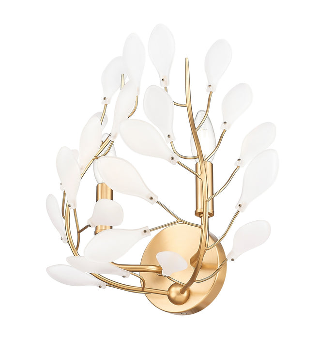 Z-Lite - 353-2S-MGLD - Two Light Wall Sconce - Claudine - Modern Gold