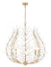 Z-Lite - 353-38MGLD - Eight Light Chandelier - Claudine - Modern Gold