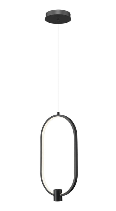Z-Lite - 4101-10MB-LED - LED Pendant - Saros - Matte Black