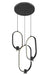 Z-Lite - 4101-3MB-LED - LED Chandelier - Saros - Matte Black
