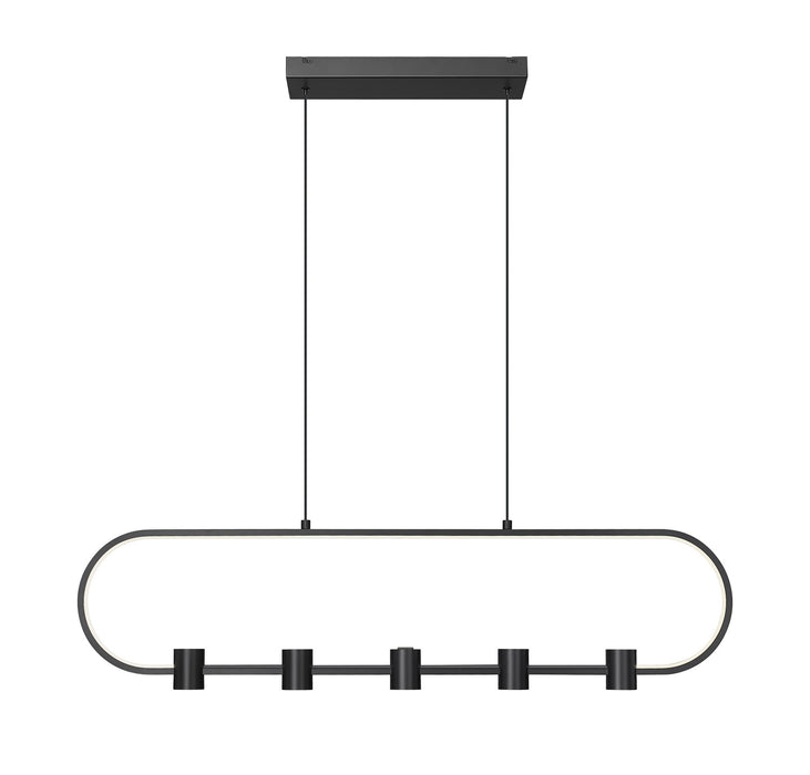 Z-Lite - 4101-42L-MB-LED - LED Linear Chandelier - Saros - Matte Black