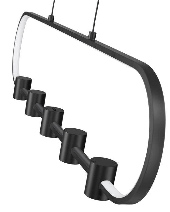 Z-Lite - 4101-42L-MB-LED - LED Linear Chandelier - Saros - Matte Black