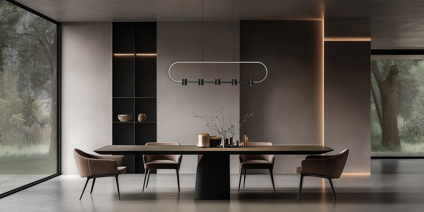 Z-Lite - 4101-42L-MB-LED - LED Linear Chandelier - Saros - Matte Black