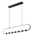 Z-Lite - 4101-54L-MB-LED - LED Linear Chandelier - Saros - Matte Black