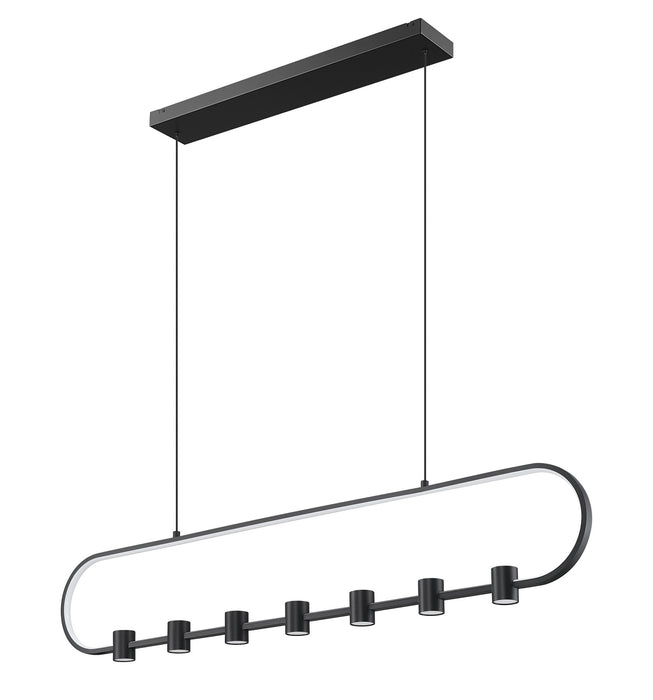 Z-Lite - 4101-54L-MB-LED - LED Linear Chandelier - Saros - Matte Black